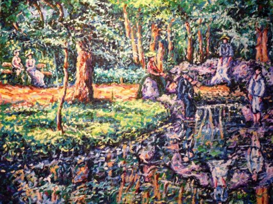 BOIS DE BOULOGNE 1900 50 F